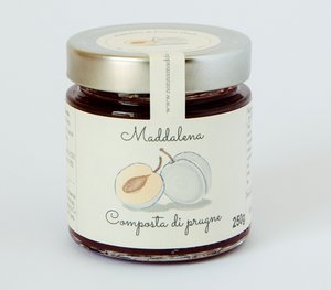 Compote of plums - Plum jam