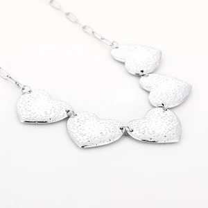 XL heart necklace JE18706 - SILVER