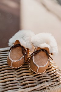 Hailey Sheepskin & Wool Booties