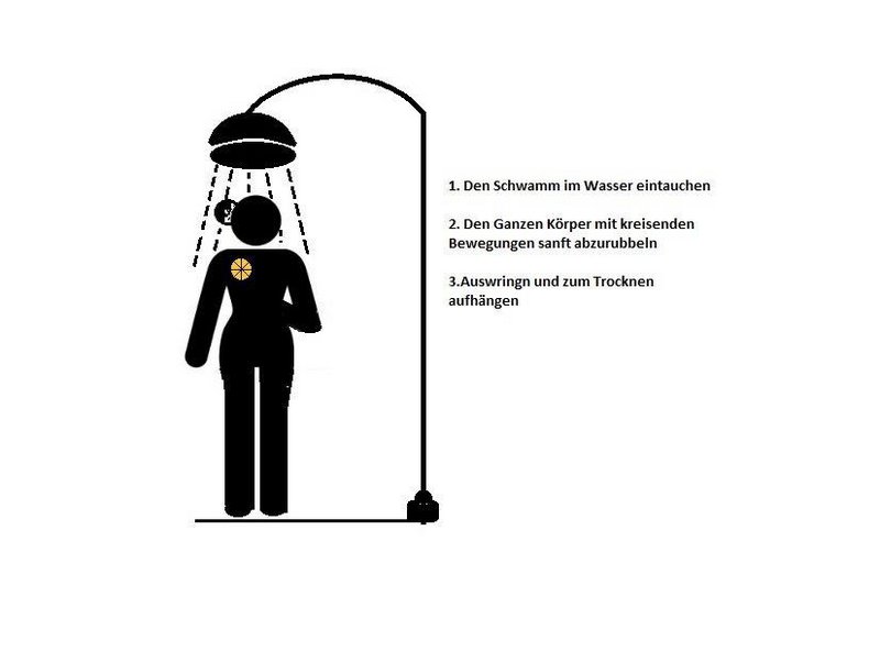 AROMA BUN - naturlig badesvamp
