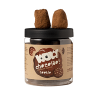Cookie Crumble Chocolate Truffles Gift Jar 130g | Crunchy Cookie Chocolate