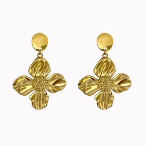 Tropical Flower Earrings | Statement oorbellen met tropische bloem