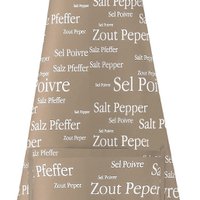 Salt & Pepper string apron