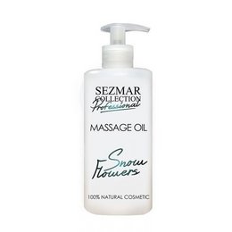Snow flowers massage oil, 500 ml. Moisturizing and nourishing massage oil with a floral scent.