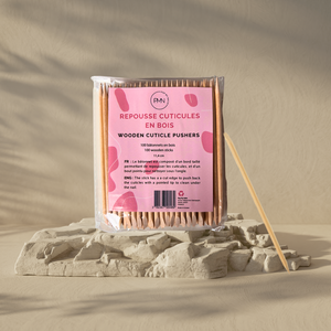 Wooden cuticle pusher x100