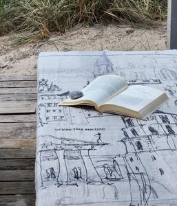 Strandlaken Secret Love Liefdesverhaal van Royal Vilnius Gray