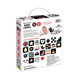 High Contrast Baby Cards 0m+ 3m+
