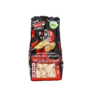 Vuurstarter van natuurlijke houtwol