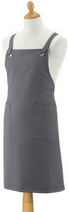 Artisan gerecycled keukenschort met zakken Ombre 72 x 85