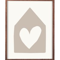 Photo Frame Wood Brown 41x51x2.5cm