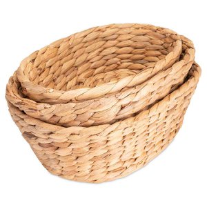 Ovale Körbchen zur Aufbewahrung als 3er Set in verschiedenen Größen