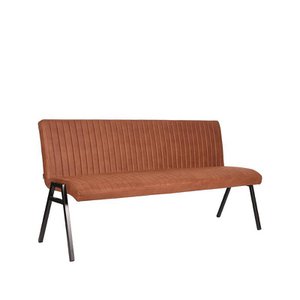 Schmidt Eetkamerbank Matz - Cognac - Mikrofaser - 175 cm
