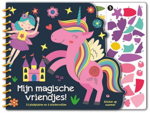 Sticker by Number - Meine magischen Freunde