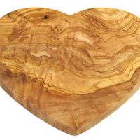 Frühstücksbrett in Herzform, groß