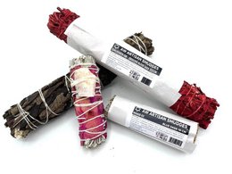 Smudge Stick - biała szałwia, eukaliptus i imbir