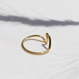 Mykonos - Dainty Ocean Waved Line Stacking Ring