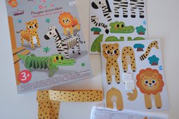 Easy creation, Folding accordions "Animals of the savannah"