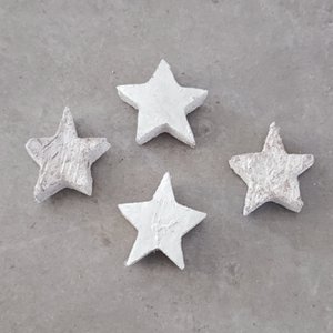 Kokosstern 3 cm weiß 100 Stk