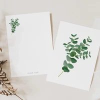 Postcard - Eucalyptus Zweig - Eucalyptus branches botany greeting card