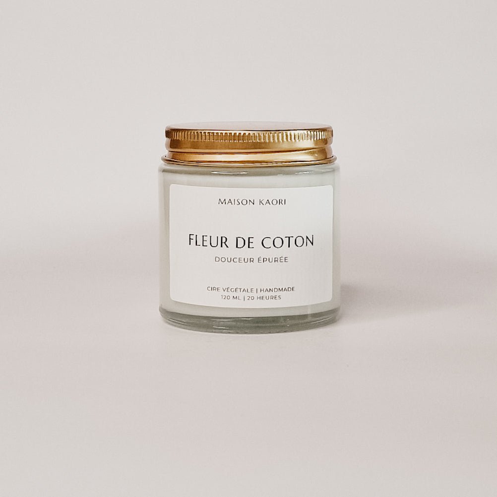 Bougie parfumée - Fleur de coton