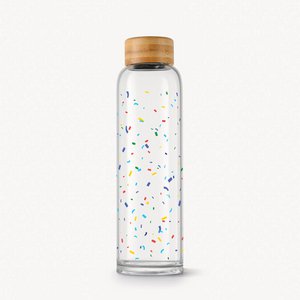Glass drinking bottle - “Celebration” 0.6l by BELAMY