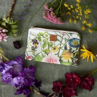 ORGANIC COSMETIC BAG - FLOWERS