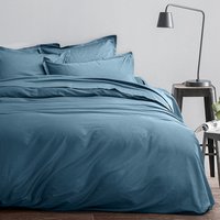 DUVET SET 240X220CM 100% COTTON SATIN 70 THREAD COUNTS-HORIZON