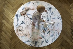 Naturkautschukmatte African Life Circle