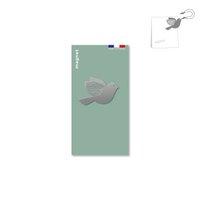 Metal bird magnet