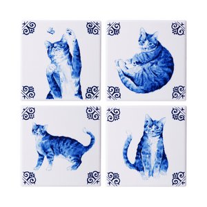 Untersetzer Sweet Cat 4er-Set