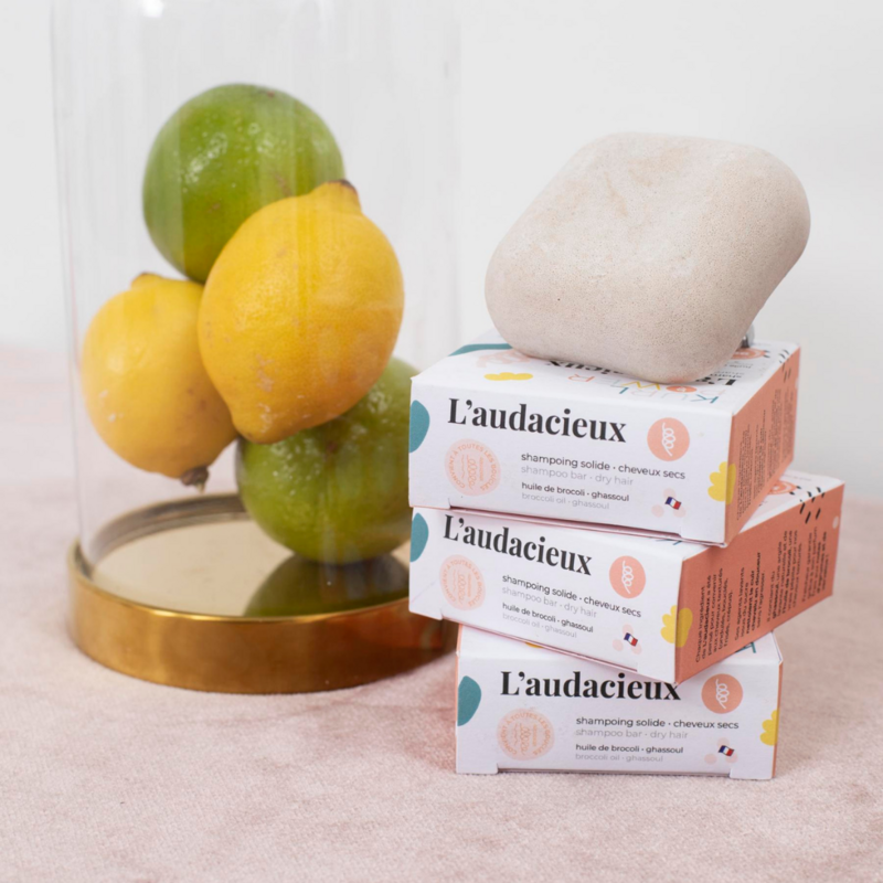 Shampoing solide pour cheveux secs "L'Audacieux"