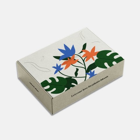 Bio Socken Geschenkset Plant Lover - 2-Pack Tennissocken