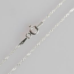 925 sterling silver delicate twisted chain, 1.2mm thick, available in lengths of 42cm, 45cm, 50cm, 70cm, 90cm, 38cm, and 40cm.