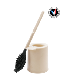 bbb La Brosse WC Bio-sourcées Et Recyclées Beige Perle - Coquille St-Jacques