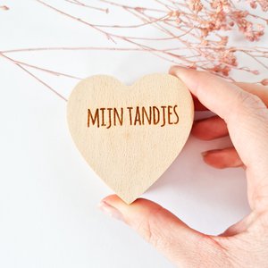 Bewaardoosje | mijn tandjes | hartje
