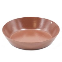Metal bowl brique
