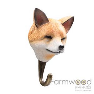 Coat rack hook hook'd! Fox 5x8x12.5 cm