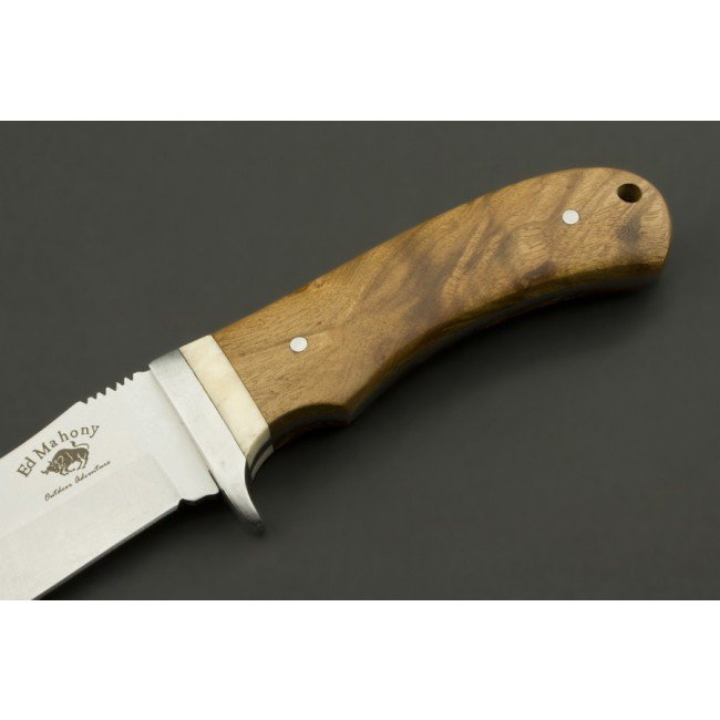ED MAHONY Polar Fox, couteau de chasse, 440C