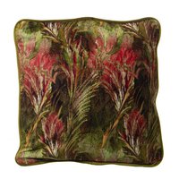 PRINTED VELVET CUSHION 45X45CM W/ZIPPER 45X45CM LL20039
