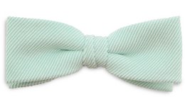 Mint green corduroy bow tie with a classic style and texture.