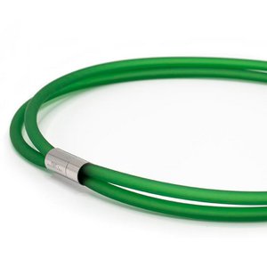 Gummikette mit 2 Linien, Flessegroen