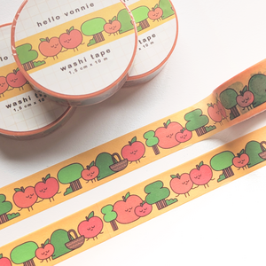 Apple Friends Washi Tape