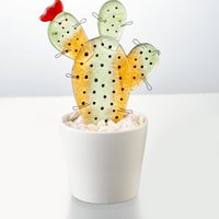 Tropical Cactus  Small 12x19x30 Yellow