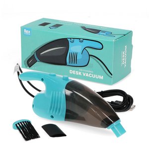 USB powered desk vacuum