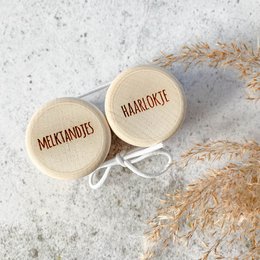 Opbevaringsboks mælketænder + hårlok (SET)