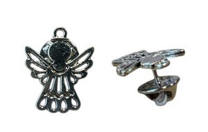 Pin brooch lucky angel for strength