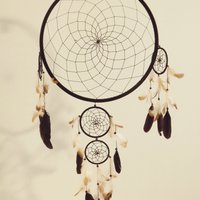 Black classic XL dreamcatcher
