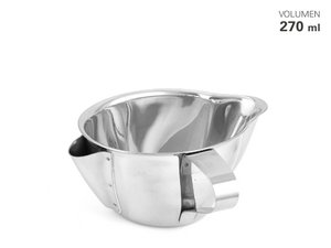 Scheidende sauskom gemaakt van roestvrij staal 270 ml