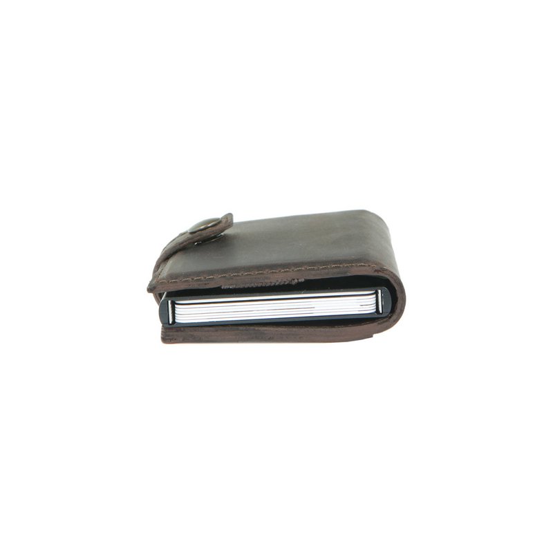 Card Case Plus Wallet Vintage Brown