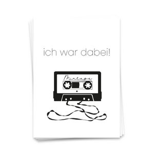 Mixtape - ansichtkaart 10 set